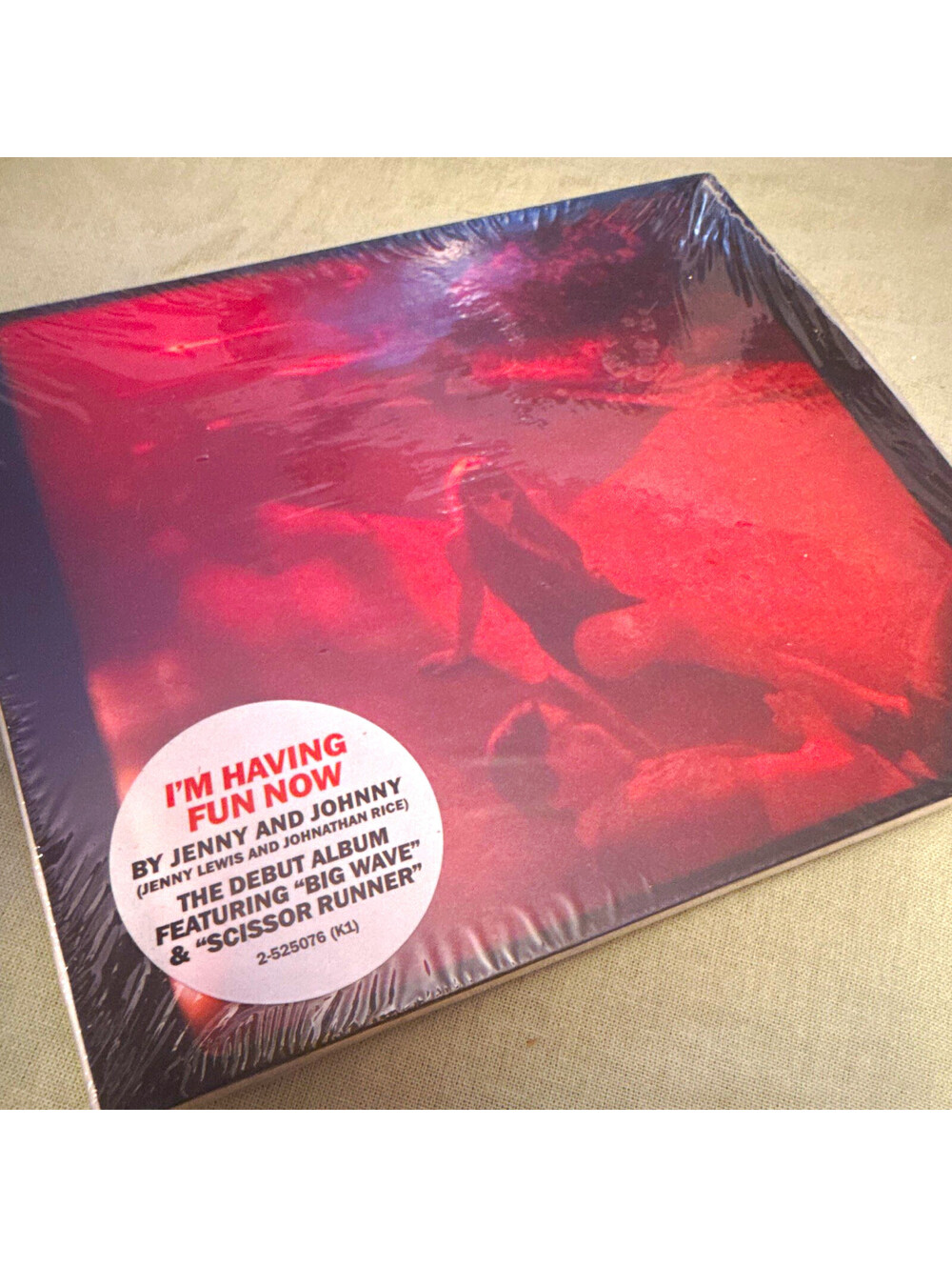 Jenny and Johnny "I'm Having Fun Now" CD Album Rock 2010 Warner 2-525076 Sealed